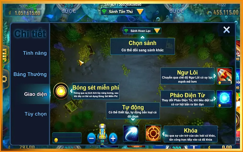 Giao diện bắn cá H5 đơn giản, vào game chỉ sau vài thao tácAlt: Giao diện truy cập nhanh bắn cá H5 trên trình duyệt