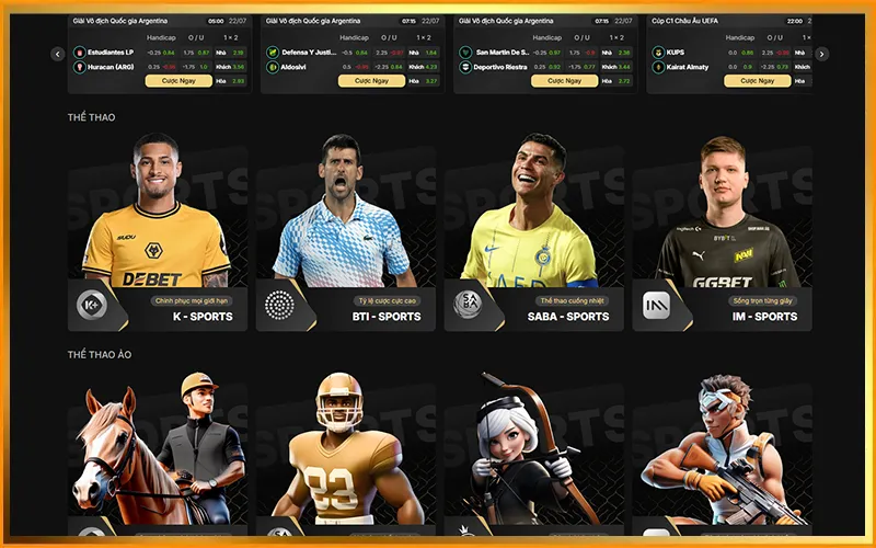 Tỷ lệ hoàn trả 1.6% tại BUBET tăng giá trị cược thể thao mỗi ngàyAlt: Hoàn trả thể thao BUBET với tỷ lệ 1.6% cho người cá cược thể thao